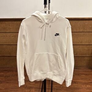Nike White Hoodie